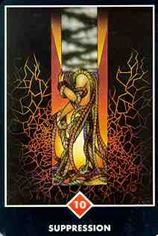 10 of Wands Tarot Minor Arcana